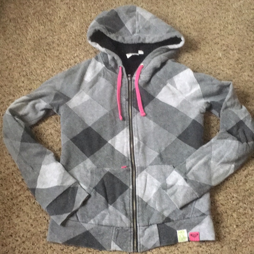 Roxy Sherpa lined tech hoodie